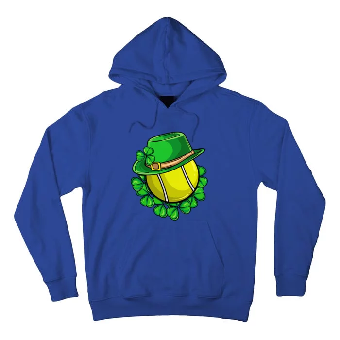 Irish Tennis Ball St Patricks Day Ireland Sports Gift Tall Hoodie