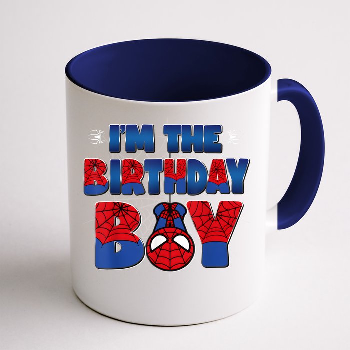 Im The Birthday Boy Spider Family Matching Front & Back Coffee Mug