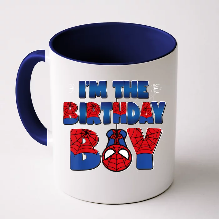 Im The Birthday Boy Spider Family Matching Front & Back Coffee Mug