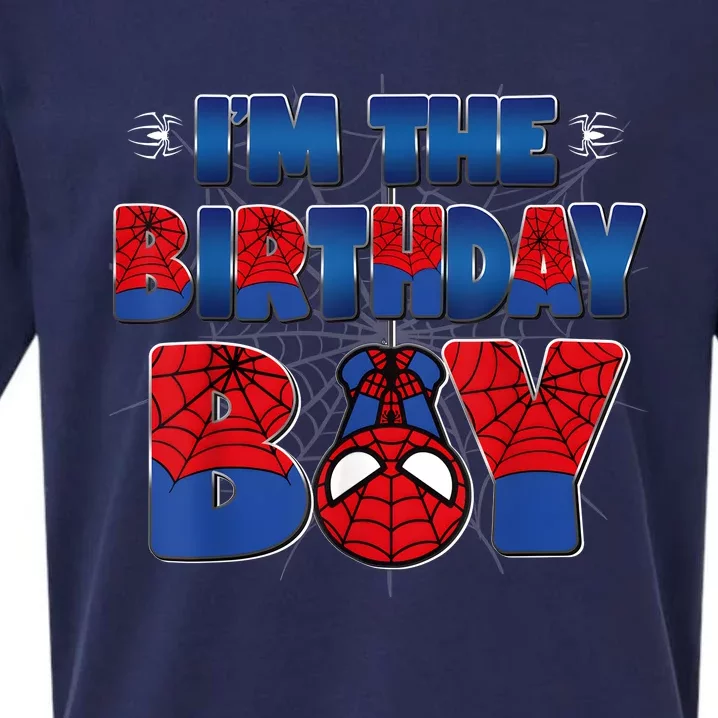 Im The Birthday Boy Spider Family Matching Sueded Cloud Jersey T-Shirt