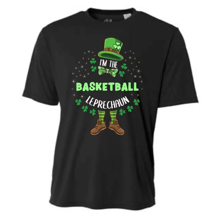 Im The Basketball Leprechaun St Patricks Day Meaningful Gift Cooling Performance Crew T-Shirt