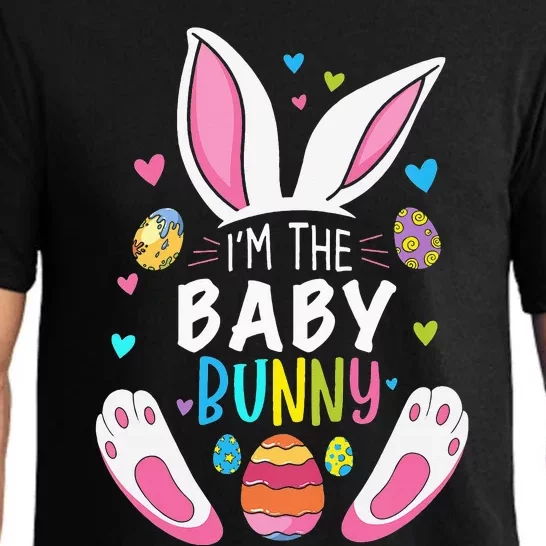 I'm The Baby Bunny Happy Easter Cute Baby Bunny Lover Pajama Set