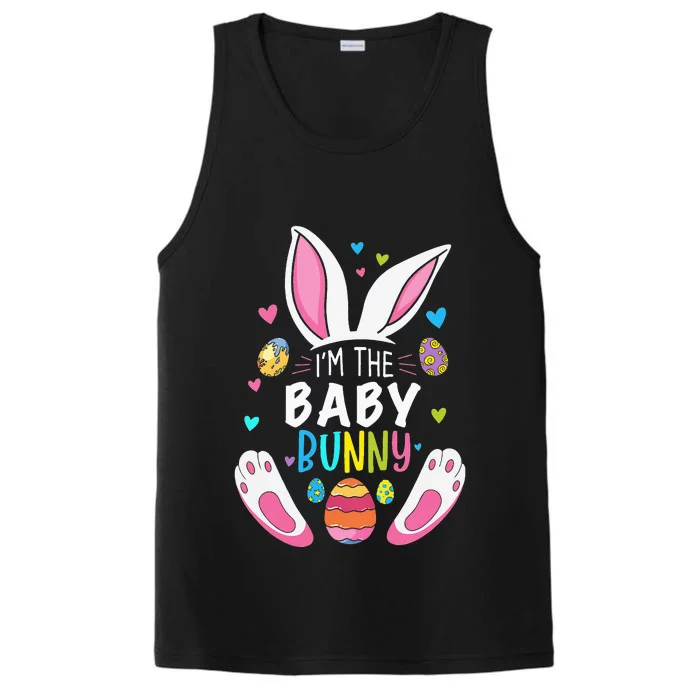 I'm The Baby Bunny Happy Easter Cute Baby Bunny Lover Performance Tank