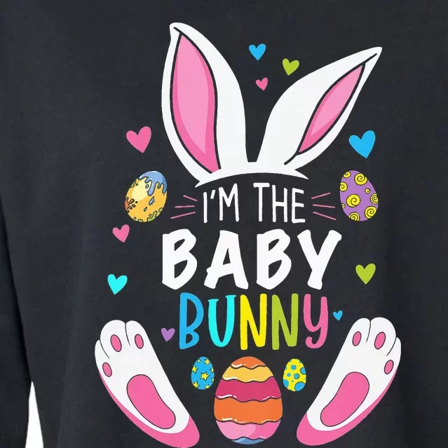 I'm The Baby Bunny Happy Easter Cute Baby Bunny Lover Cropped Pullover Crew