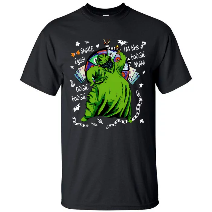 Im The Boogie Man Nightmare Christmas Oogie Boogie Man Tall T-Shirt