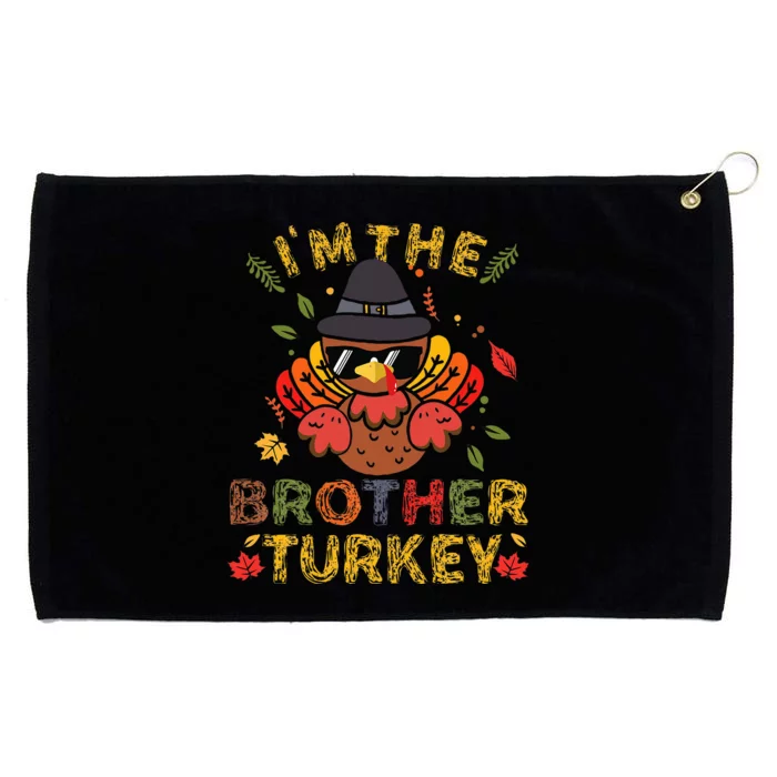 IM The Brother Turkey Family Matching Group Thanksgiving Grommeted Golf Towel