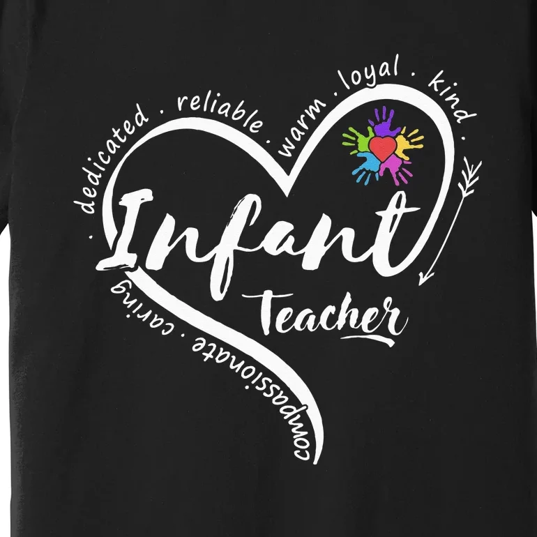 Infant Teacher Back to School Infant Daycare Teacher Premium T-Shirt