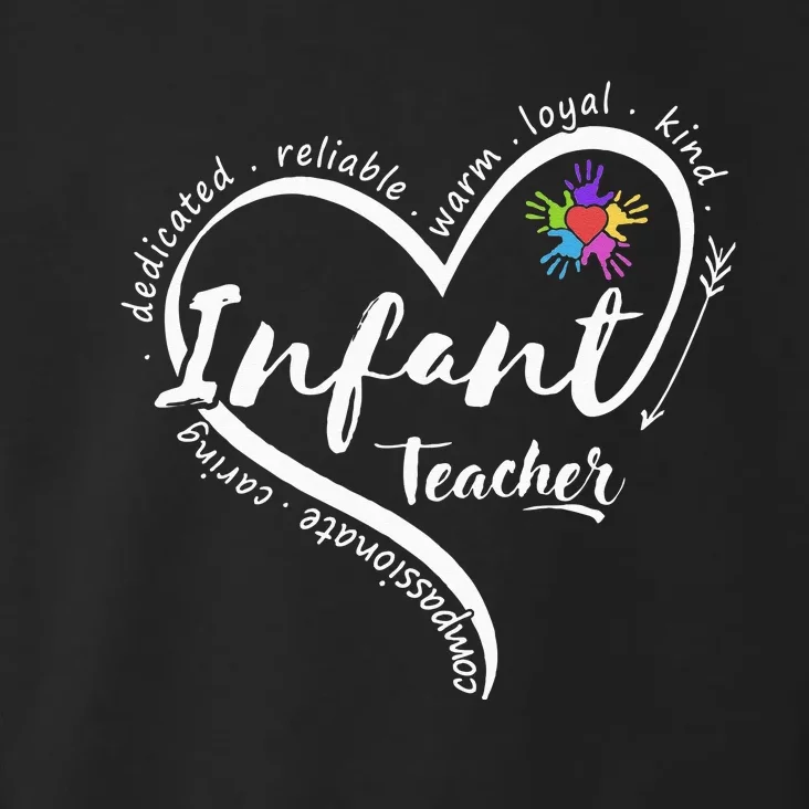 Infant Teacher Back to School Infant Daycare Teacher Toddler Hoodie