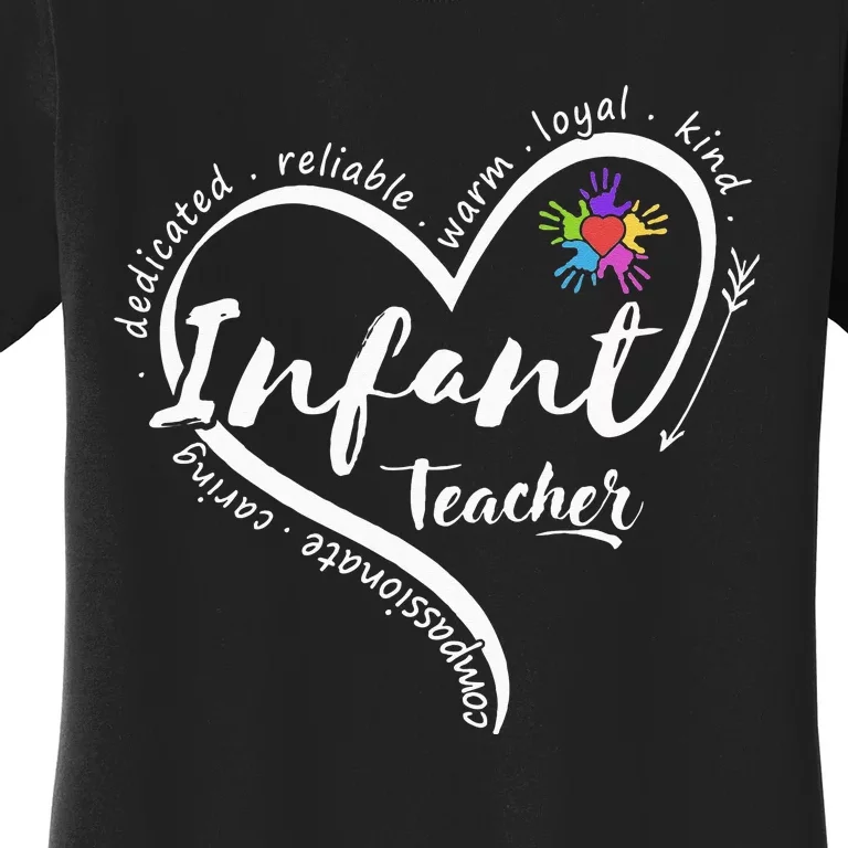 Infant Teacher Back to School Infant Daycare Teacher Women's T-Shirt