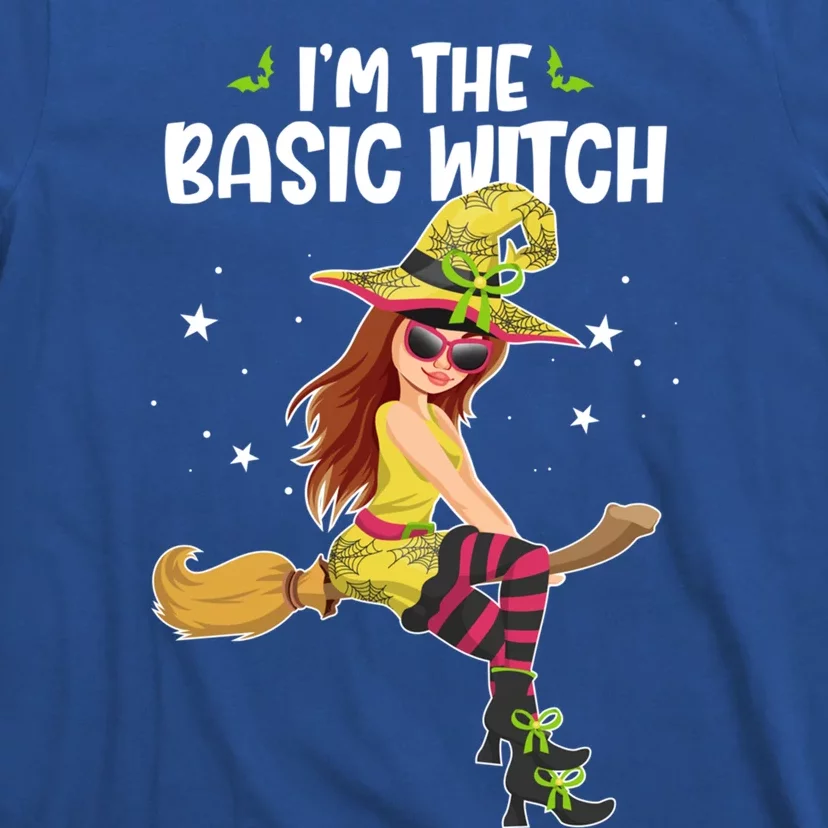 Im The Basic Witch Funny Halloween Matching Group Costume Gift T-Shirt