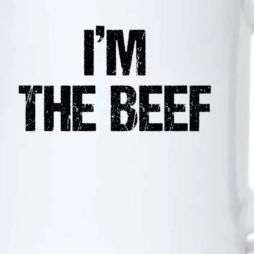 IM The Beef Cute Gift Black Color Changing Mug