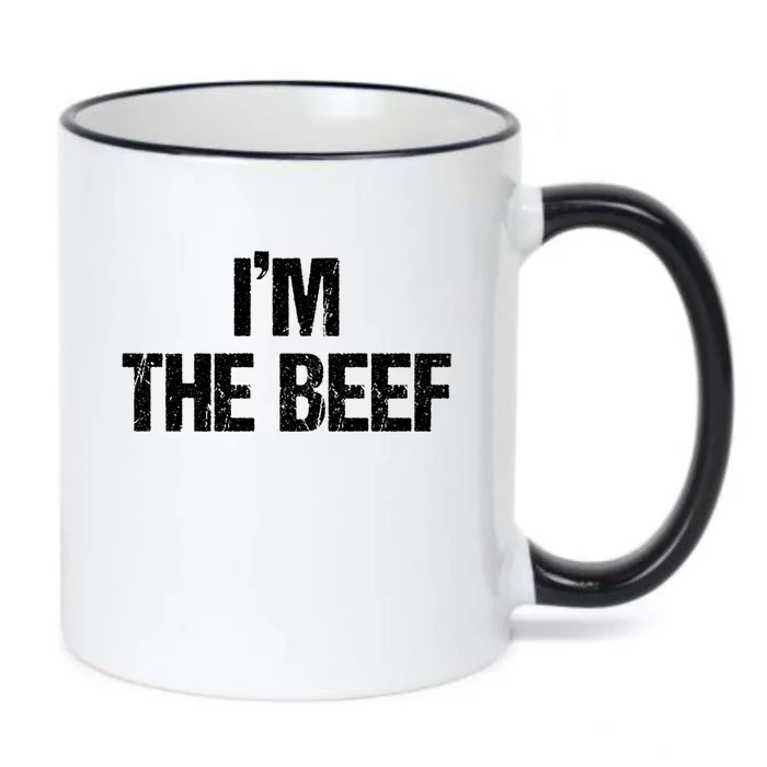 IM The Beef Cute Gift Black Color Changing Mug