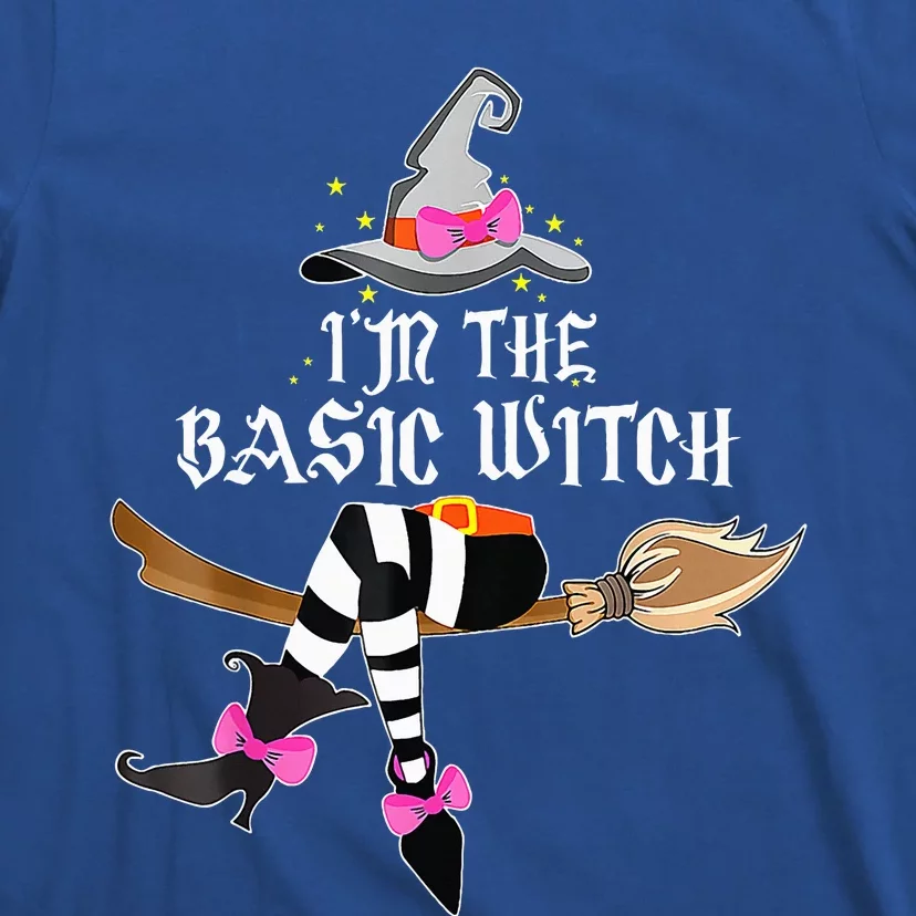 Im The Basic Witch Funny Halloween Matching Costume T-Shirt