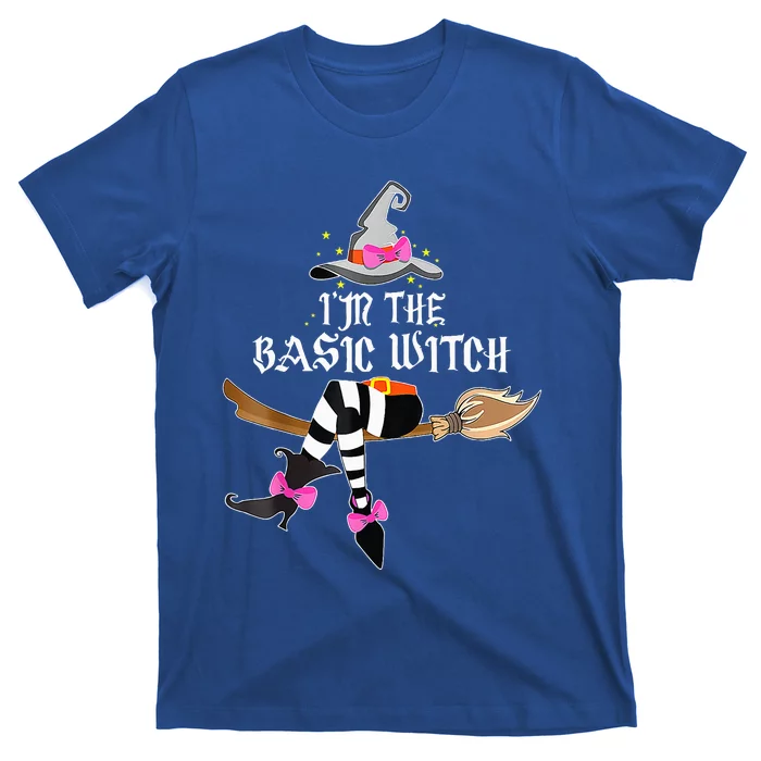 Im The Basic Witch Funny Halloween Matching Costume T-Shirt