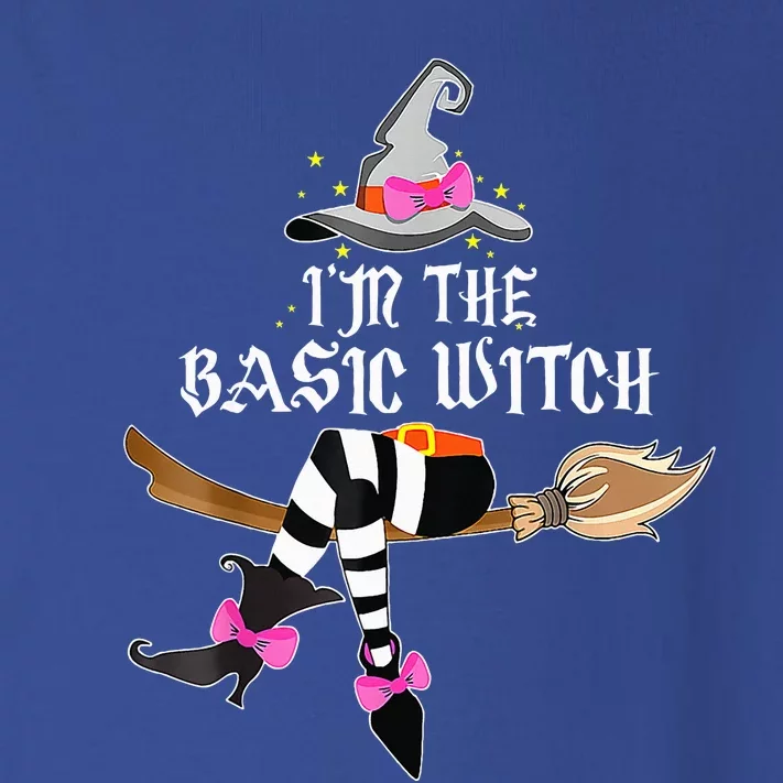 Im The Basic Witch Funny Halloween Matching Costume Toddler Long Sleeve Shirt