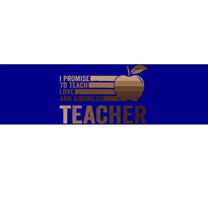 Inspirational Teacher Be Kind Tee African American Teacher Gift Bumper Sticker