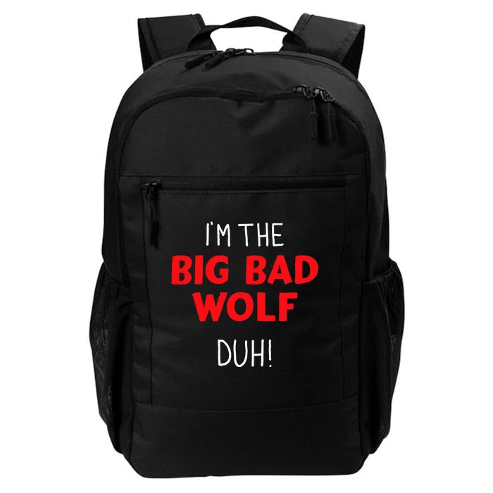 I'm the bad wolf duh costume for DIY halloween party Daily Commute Backpack