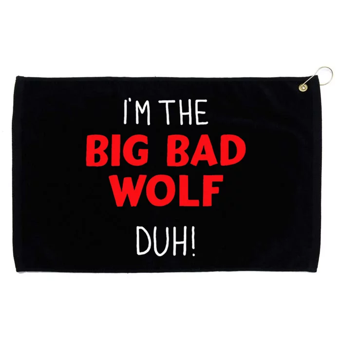 I'm the bad wolf duh costume for DIY halloween party Grommeted Golf Towel