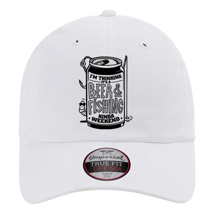 Im Thinking Beer & Fishing Weekend The Original Performance Cap