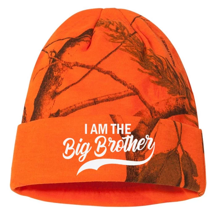 IM The Big Brother Baby Announcement Gift Kati - 12in Camo Beanie