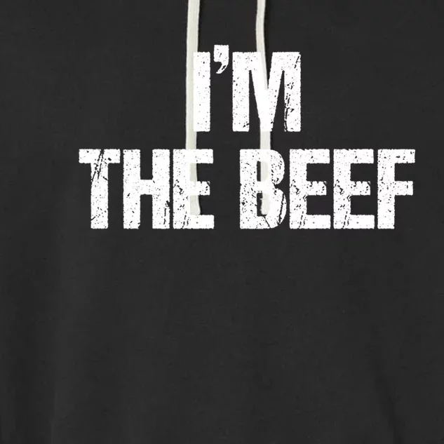 IM The Beef Gift Garment-Dyed Fleece Hoodie