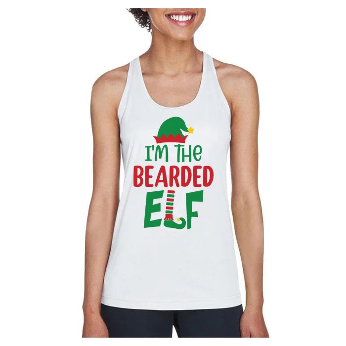 IM The Bearded Elf Women's Racerback Tank