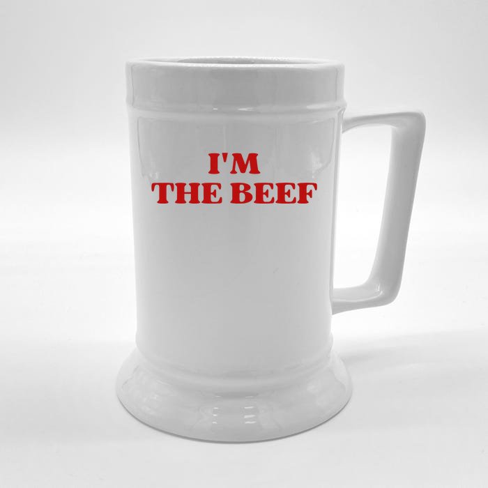 IM The Beef Front & Back Beer Stein