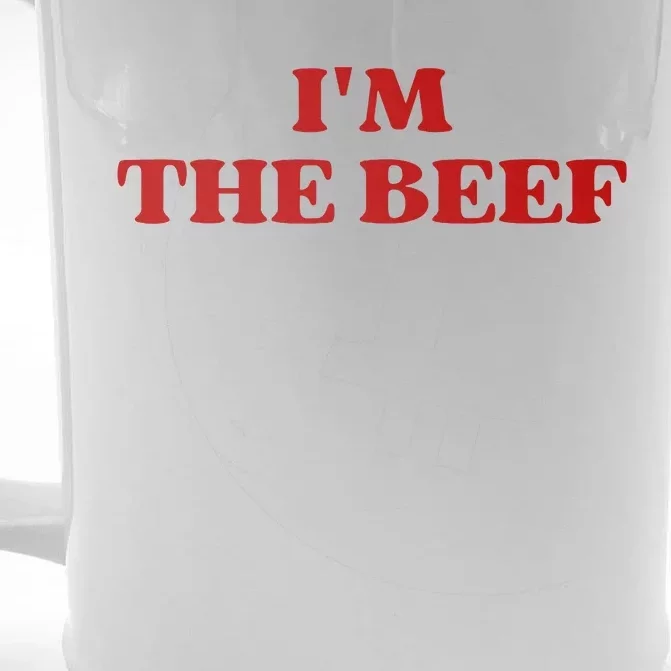 IM The Beef Front & Back Beer Stein