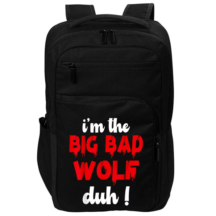 IM The Bad Wolf Duh Costume For Diy Halloween Party Impact Tech Backpack