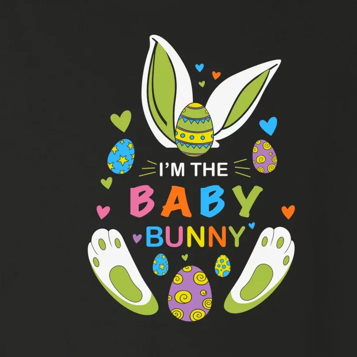 I’m The Baby Bunny Matching Family Easter Day Gift Toddler Long Sleeve Shirt