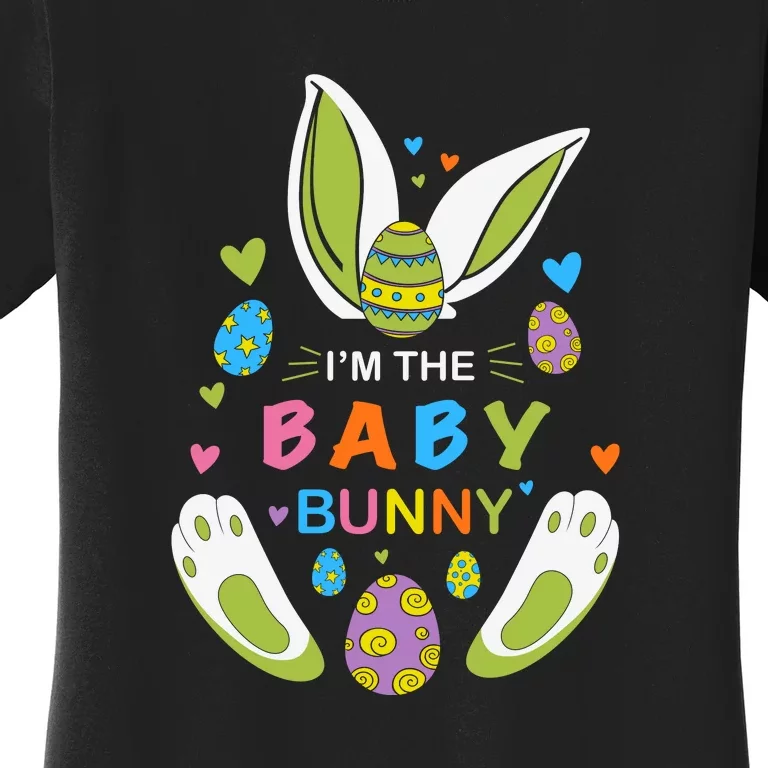 I’m The Baby Bunny Matching Family Easter Day Gift Women's T-Shirt