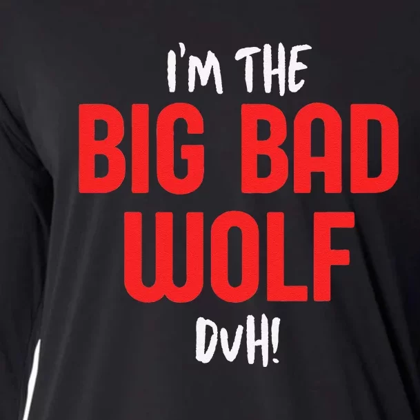 IM The Bad Wolf Duh For Diy Halloween Party Cooling Performance Long Sleeve Crew