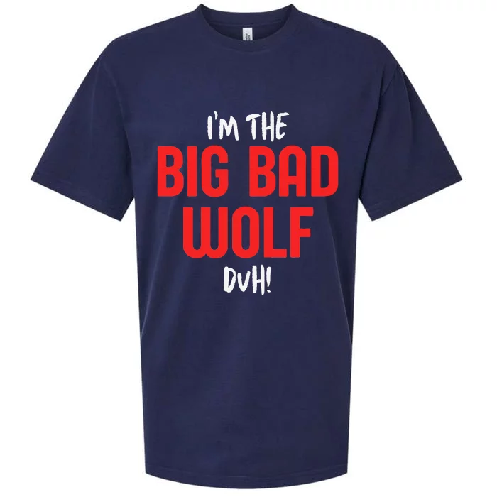 IM The Bad Wolf Duh For Diy Halloween Party Sueded Cloud Jersey T-Shirt