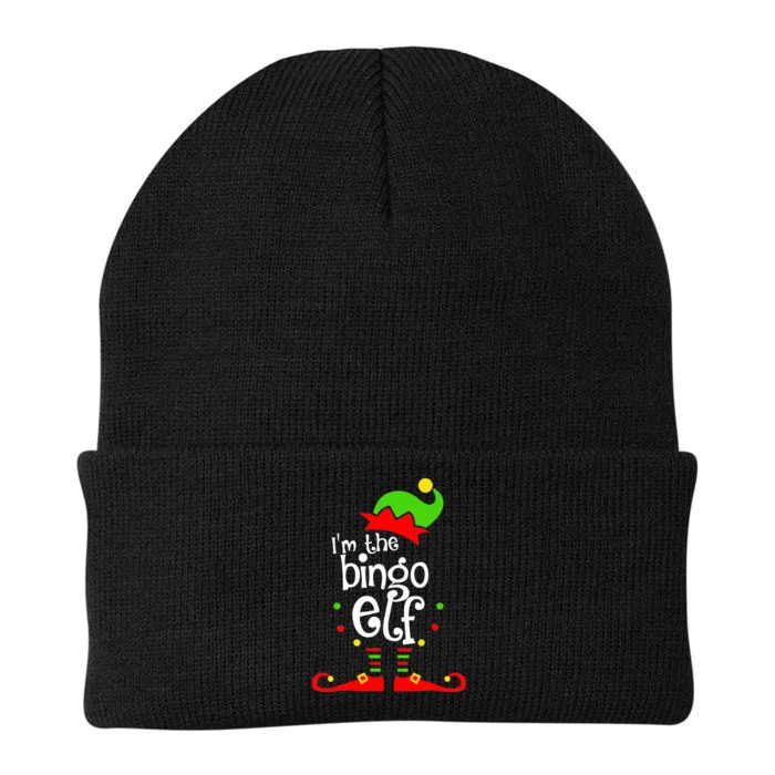 I'm The Bingo Elf Xmas Family Friend Christmas Present Knit Cap Winter Beanie