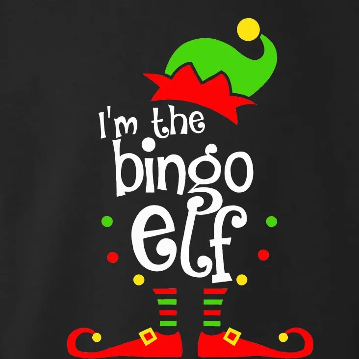 I'm The Bingo Elf Xmas Family Friend Christmas Present Toddler Hoodie