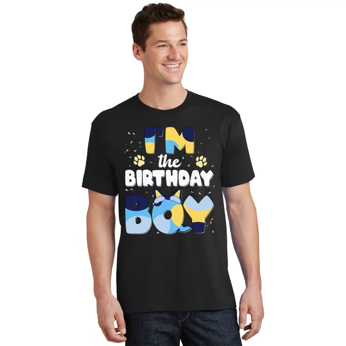 Im The Birthday Boy Dog Family Matching T-Shirt