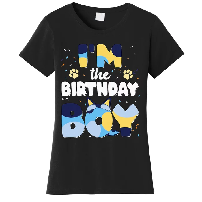 Im The Birthday Boy Dog Family Matching Women's T-Shirt