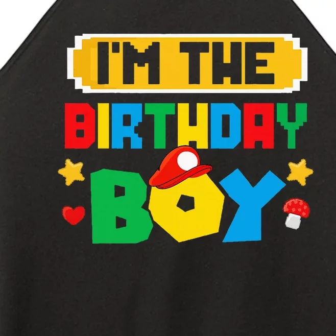 Im The Birthday Boy Game Gaming Family Matching Women’s Perfect Tri Rocker Tank