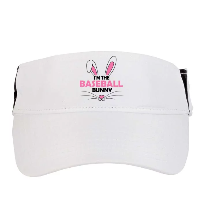 I'm The Baseball Bunny Graphic Cute Easter Day Costume Cute Gift Adult Drive Performance Visor