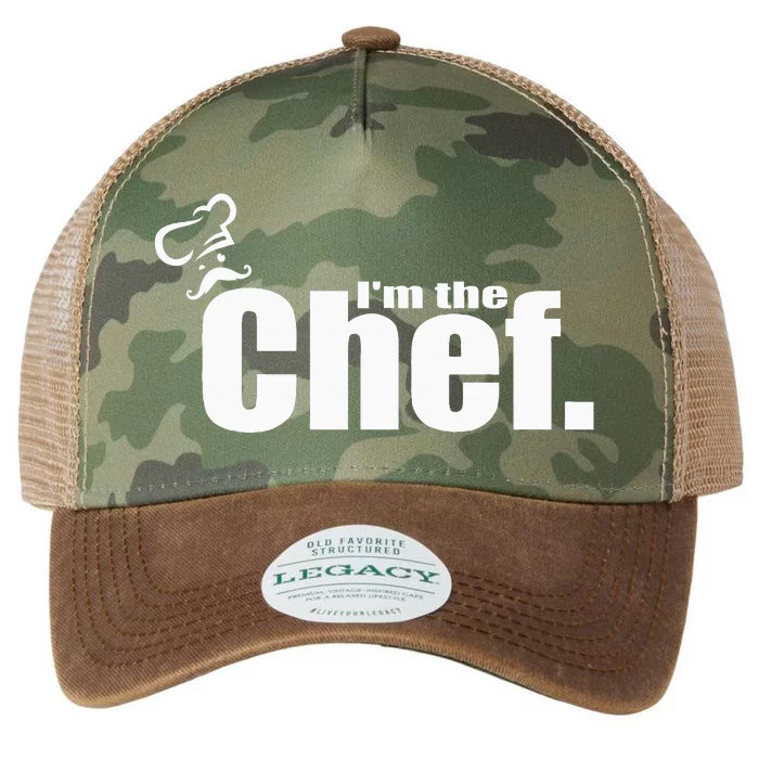 IM The Chef Funny Cook Chef Cooking Chef ChefS Hat Legacy Tie Dye Trucker Hat