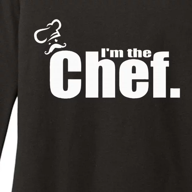 IM The Chef Funny Cook Chef Cooking Chef ChefS Hat Womens CVC Long Sleeve Shirt