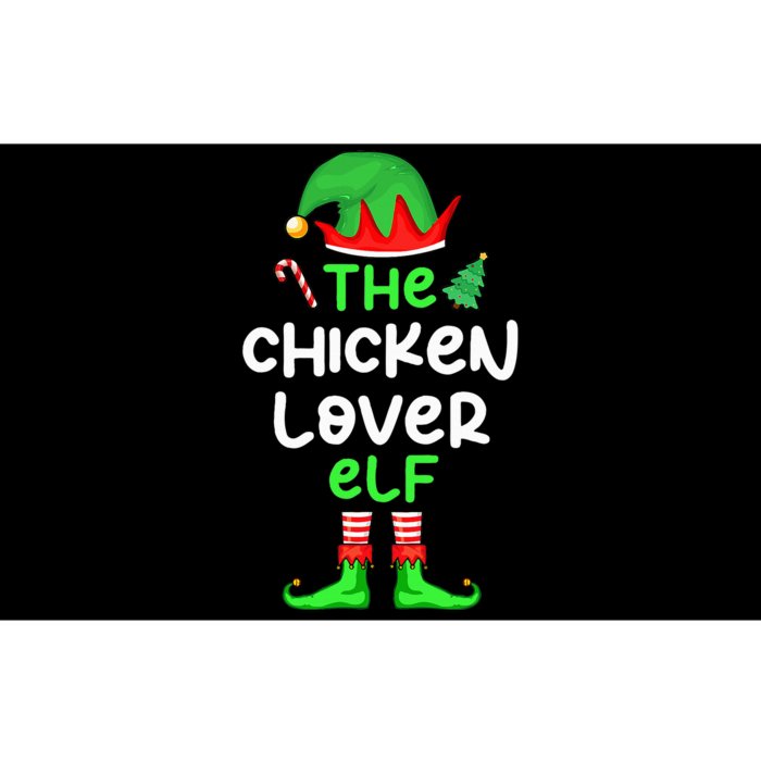 I'm The Chicken Lover Elf Xmas Matching Pajama Bumper Sticker