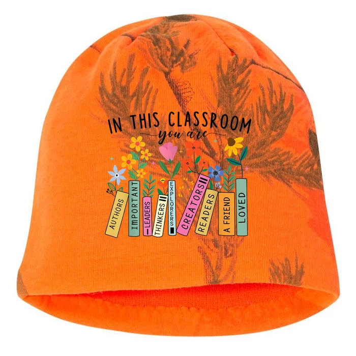 In This Classroom You Are Back To School 2024 Kati - Camo Knit Beanie