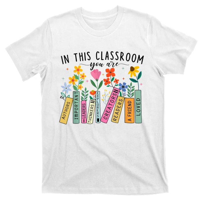 In This Classroom You Are Back To School 2024 T-Shirt