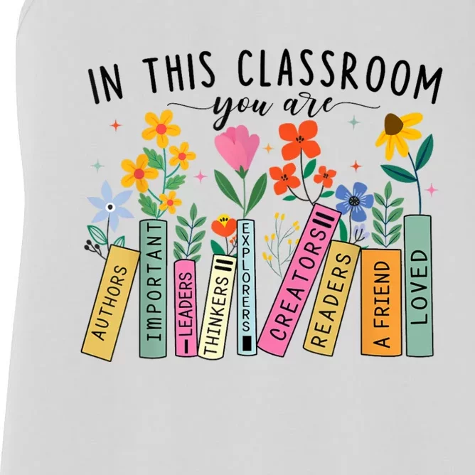 In This Classroom You Are Back To School 2024 Women's Racerback Tank