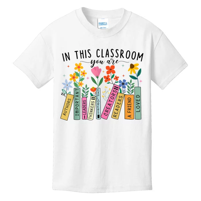 In This Classroom You Are Back To School 2024 Kids T-Shirt