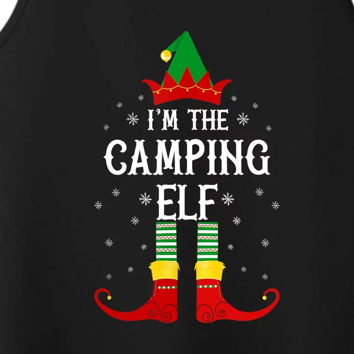 Im The Camping Elf Family Matching Christmas Gift Performance Tank