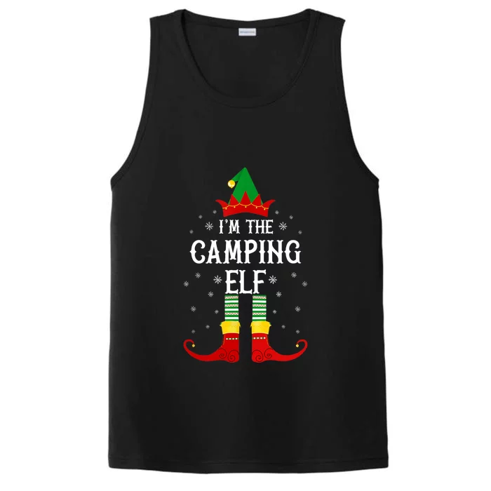 Im The Camping Elf Family Matching Christmas Gift Performance Tank