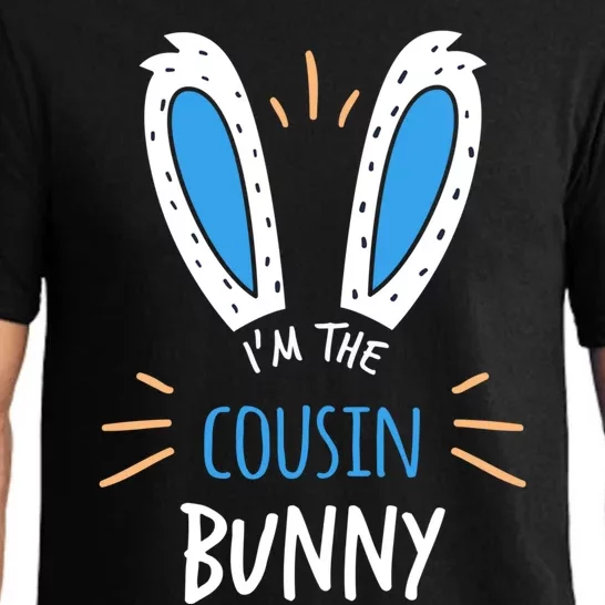 I'm The Cousin Bunny Matching Family Easter Sunday Gift Pajama Set