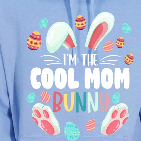 I'm The Cool Mom Bunny Matching Family Easter Party Funny Gift Unisex Surf Hoodie